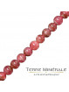 Collier Rhodochrosite boules 6 mm