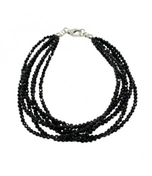 Bracelet Spinelle 7 rangs fermoir argent 0.925 – BIJOUX FANTAISIE RUNGIS 94