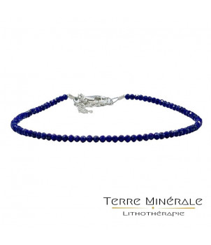 Bracelet Lapis facettée 2 mm argent 0.925 – BIJOUX FANTAISIE SAINT-BONNET-DE-FOUR 03