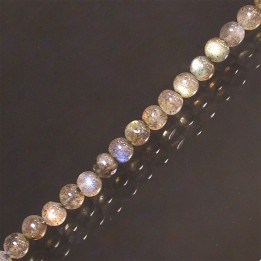 Collier Labradorite 5mm Argent 0.925