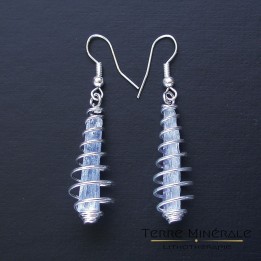 Boucles d'oreilles Cyanite