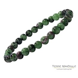Bracelet Rubis Zoisite 8mm