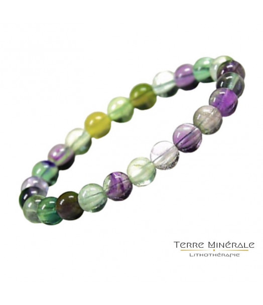 Bracelet Fluorite 8mm