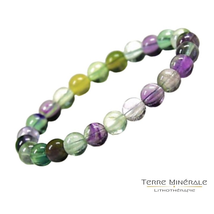 Bracelet Fluorite 8mm
