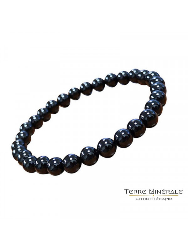 Bracelet Onyx Noir 8mm