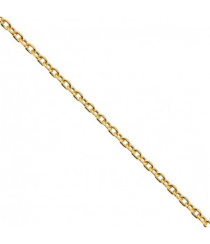 Chaîne forçat plaqué or 45 cm – BIJOUX FANTAISIE JAULNES 77