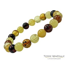 Bracelet Ambre Multi 8 mn