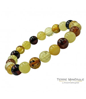Bracelet Ambre Multi 8 mn – BIJOUX FANTAISIE SAINT-FONS 69
