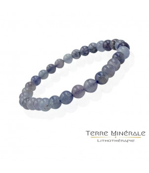 Bracelet Iolite 4mm – BIJOUX FANTAISIE MARIGNIEU 01