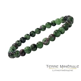 Bracelet Rubis Zoisite 8 mm