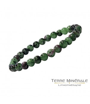 Bracelet Rubis Zoisite 6 mm – BIJOUX FANTAISIE MARIGNIEU 01
