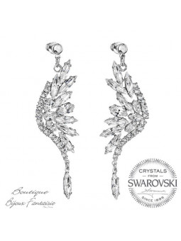 BOUCLES D'OREILLES FABOS CRYSTAL FROM SWAROVSKI® 6339-02