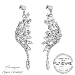 BOUCLES D'OREILLES FABOS CRYSTAL FROM SWAROVSKI® 6339-02