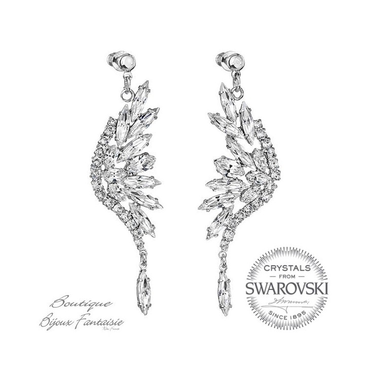 BOUCLES D'OREILLES FABOS CRYSTAL FROM SWAROVSKI® 6339-02