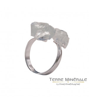 Bague réglable Rose Quartz 2 pointes – BIJOUX FANTAISIE MAULE 78